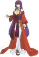 Concept artwork of an adult Sanaki from Path of Radiance.
