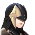 The generic female Assassin portrait in Three Houses.