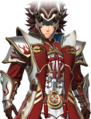 Costume portrait of Ryoma as a High Prince in Warriors.