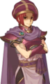 The generic male Mage portrait in Echoes: Shadows of Valentia.