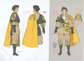 Concept art of Claude from from Three Houses.