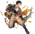Artwork of Claude: King of Unification from Heroes.