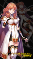 Artwork of Celica: Caring Princess from Heroes.