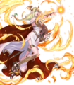 Artwork of Seiros: Saint of Legend from Heroes.