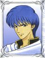 Portrait artwork of Finn from Thracia 776 Illustrated Works.