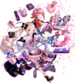 Artwork of Elise: Sweetheart Royals, featuring Sakura.