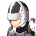 The generic Pegasus Knight portrait in Three Houses.