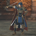 Marth's Promotion Outfit in Warriors.