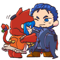 Lilina in artwork of Hector: Dressed-up Duo.