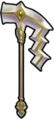 The Inviolable Axe as it appears in Heroes.
