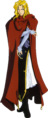 Artwork of Arlen as a Mage from Mystery of the Emblem.