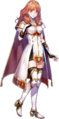 Artwork of Celica: Caring Princess from Heroes.