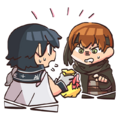 Chrom in artwork of Gaius: Candy Stealer.