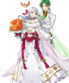 Artwork of Micaiah: Dawn Wind's Duo, a Duo Hero of which Sothe is a part, from Heroes.