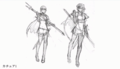 Concept artwork of Catria from New Mystery of the Emblem.