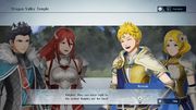 Rowan informing Cordelia of his love of knights.