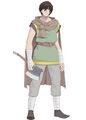 Official artwork of Zayid from Vestaria Saga I: War of the Scions.
