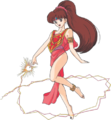 Artwork of Linde from Mystery of the Emblem.