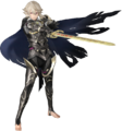 Male Corrin in a Nohr Noble DLC Costume in Warriors.