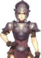 The generic Pegasus Knight portrait in Echoes: Shadows of Valentia.