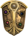 Artwork of the complete Ylissean-era Fire Emblem from Awakening.