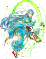 Artwork of Azura, in her Happy New Year! outfit, from Heroes.