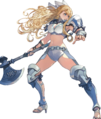 Artwork of Charlotte: Wily Warrior from Heroes.