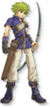 Artwork of Wolt from The Binding Blade.