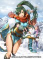 Artwork of Lyn and Florina from Cipher.