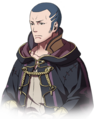 Portrait of Robin in Awakening. Male, build 03, face 02, hair 05, hair color 03