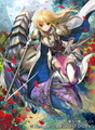 Artwork of Lachesis from Fire Emblem Cipher.