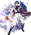 Artwork of Sigurd: Destined Duo from Heroes.
