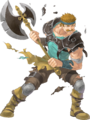 Artwork of Bartre: Fearless Warrior from Heroes.