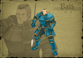 CG image of Barthe in Path of Radiance.