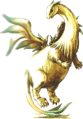 Artwork of Fae's Divine Dragon from The Making of Fire Emblem.