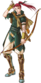 Artwork of Shinon from Path of Radiance.