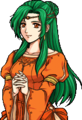 Portrait of Elincia from Path of Radiance.