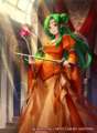 Artwork of Elincia from Cipher.