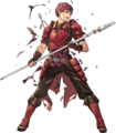 Artwork of Lukas: Sharp Soldier from Heroes.