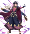 Artwork of Morgan: Fated Darkness from Heroes.