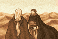 Athos and Nergal meet for the first time in the Nabata desert.