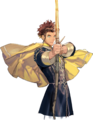 Artwork of Claude from Three Houses.
