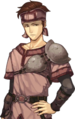 Generic enemy male Villager unused portrait in Echoes: Shadows of Valentia.
