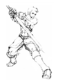 Concept artwork of Dieck from The Binding Blade.