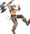 Artwork of Dieck: Wounded Tiger from Heroes.