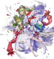 Artwork of Tiki: Bridal Reflections from Heroes.