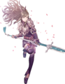 Artwork of Sumia: Maid of Flowers.