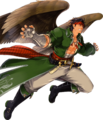 Artwork of Tibarn: Lord of the Air from Heroes.
