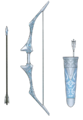 Concept artwork of the Blessed Bow from Echoes: Shadows of Valentia.