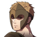 One of the generic male Fighter portraits in Three Houses.